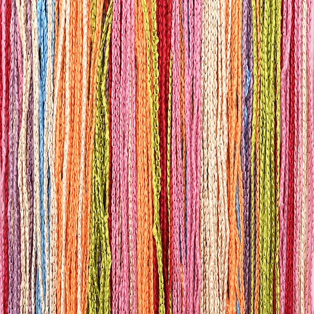 Tende a Filo 2 pz Multicolore 140x250 cm 4102038