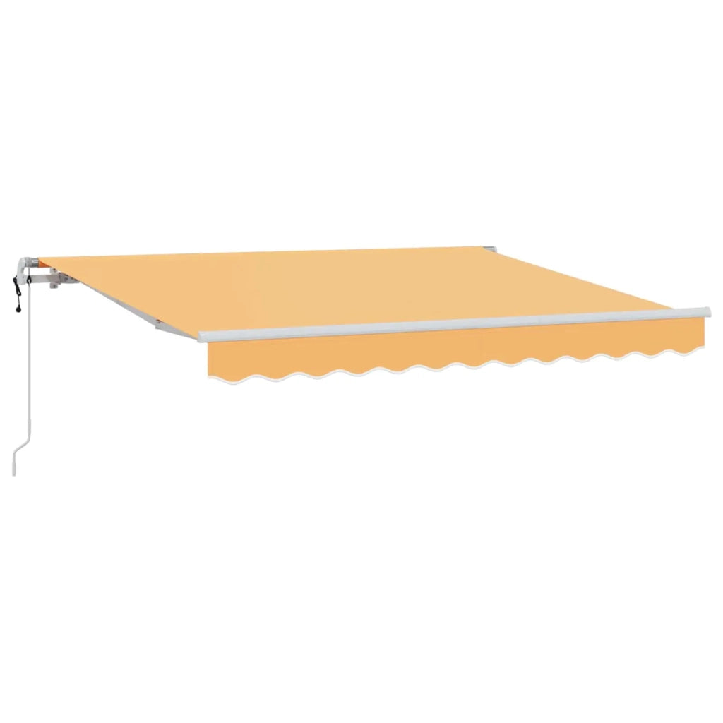 Tenda retrattile Sabbia 400 × 350 cm Tessuto e Alluminio 3426124