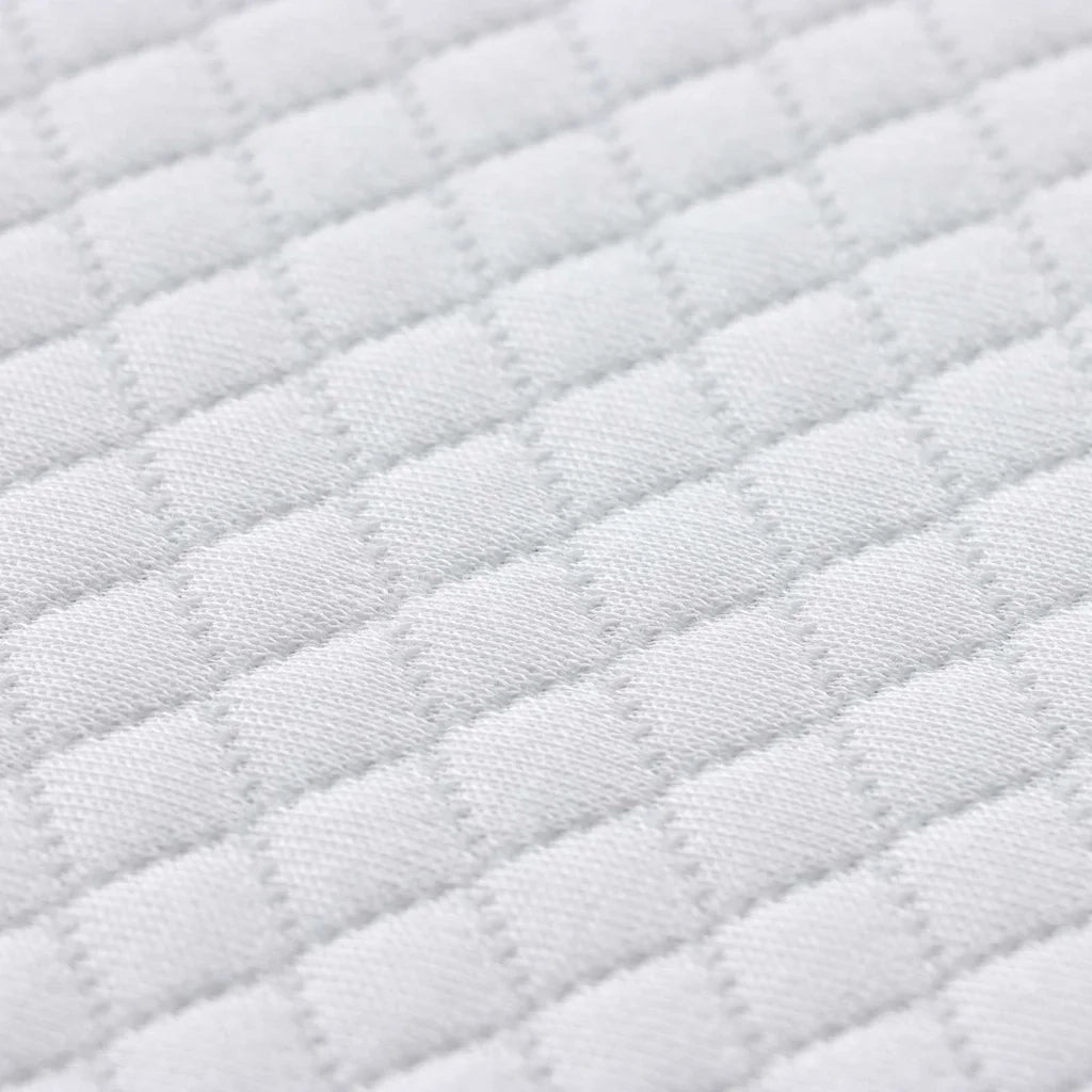 Topper per materasso Bianco 140 x 190 cm Tessuto Jacquard 4106215