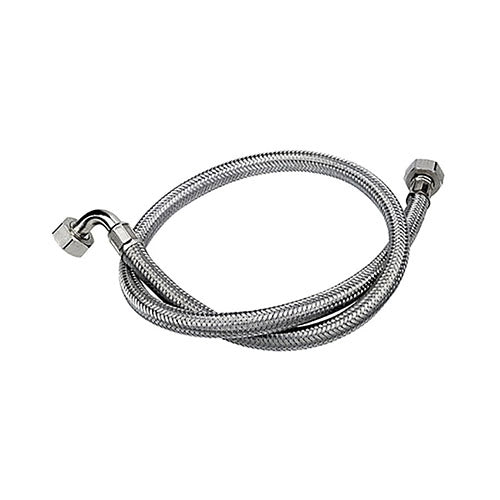 TUBO DI CARICO INOX GIGANTE CON CURVETTA- cm 150- Remer- pezzi 1