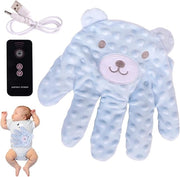 Cuscino da palmo per bambini - Sostegno per neonati con valvole automatiche (urso blu)