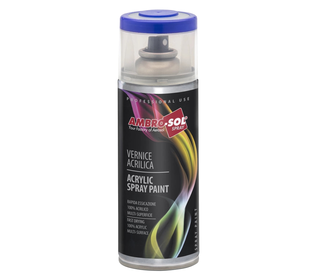 BOMBOLETTA SPRAY ACRILICO UNIVERSALE 400 ML Verde smeraldo RAL 6001 - 6 pezzi- AMBROSOL