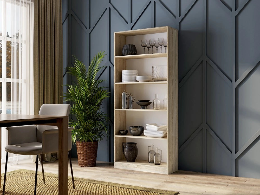 Scaffale ONYX R80 sonoma libreria moderna