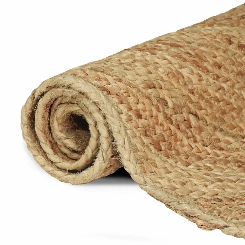 Tappeti per area Quadrato Marrone 240 x 240 cm Juta