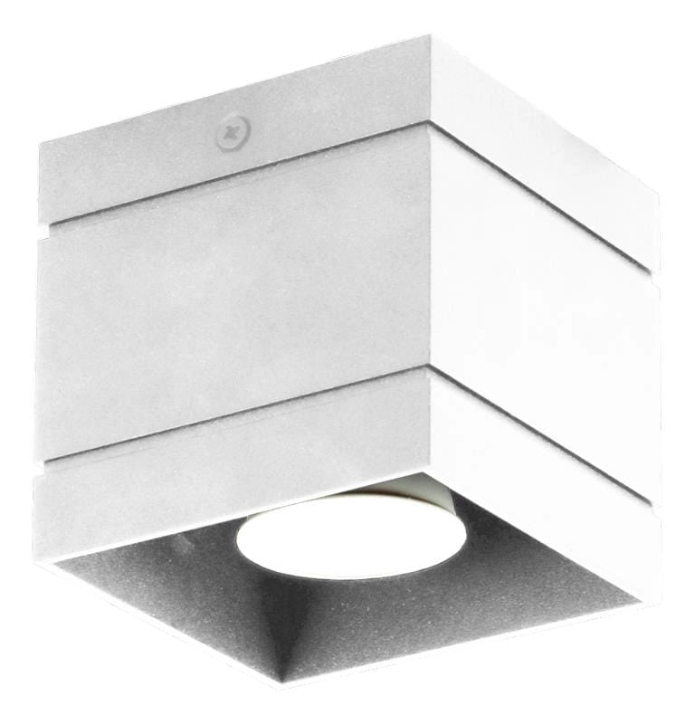 Spot plafoniera Lampex Quado Deluxe 1xGU10 40W bianca