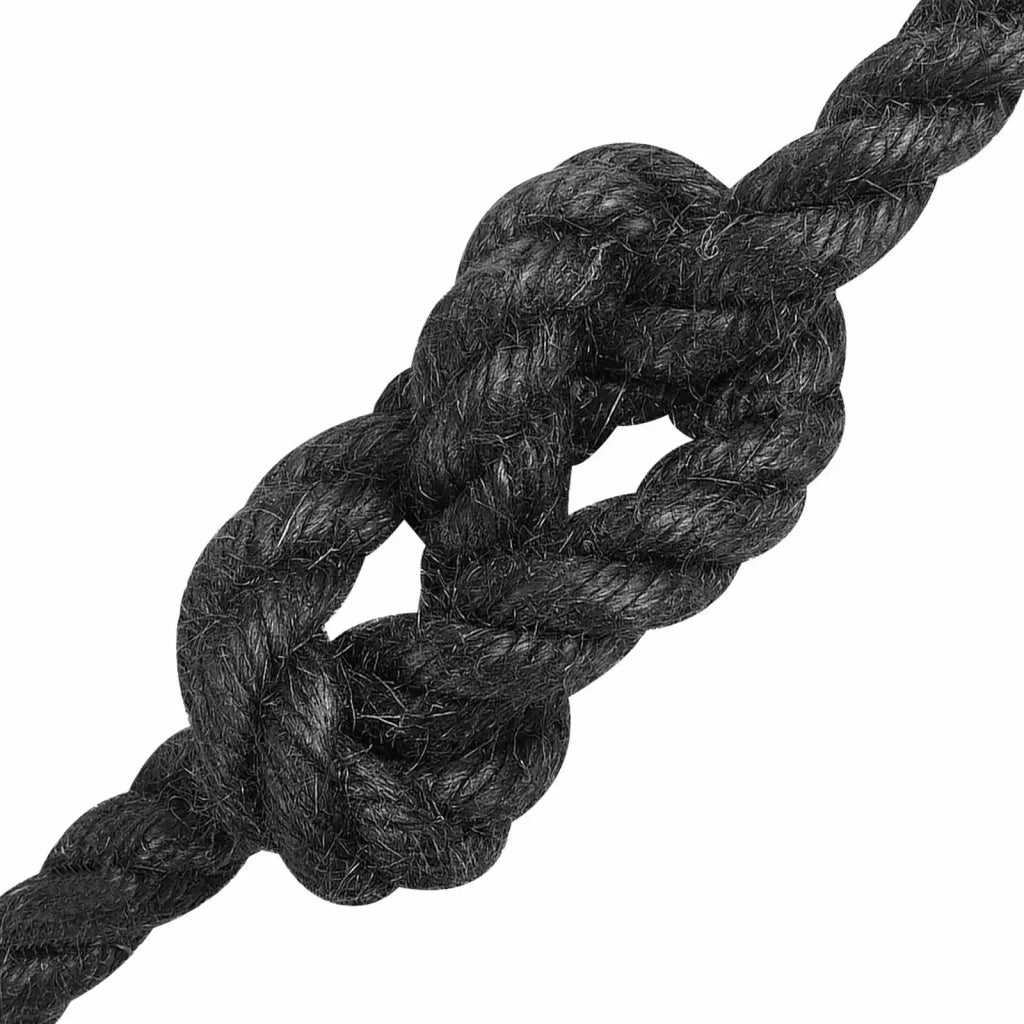 Corda di Juta 10 Nero 100% juta Tossa 42011616