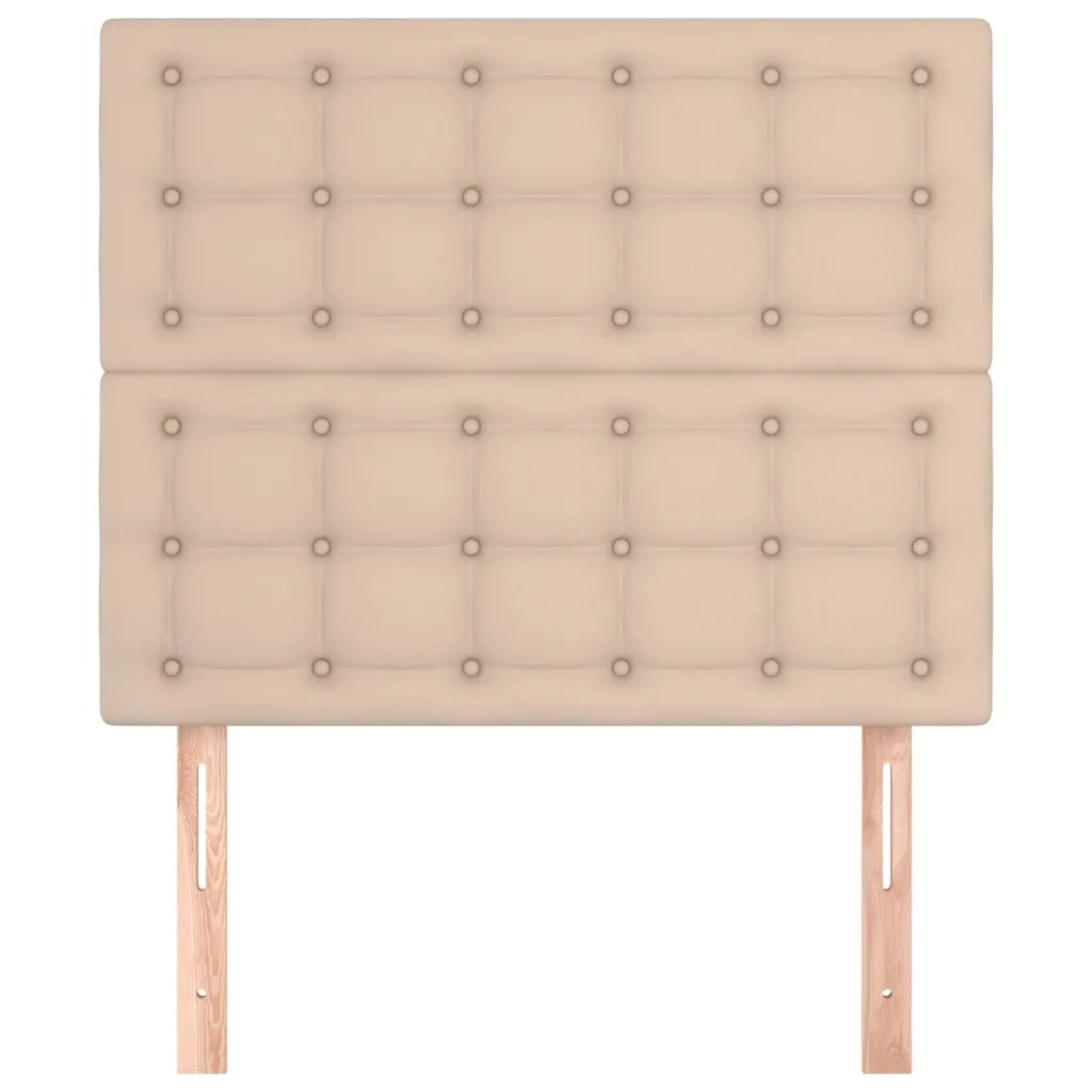Testiera | Testata Cappuccino 80x5x118/128 cm in Similpelle