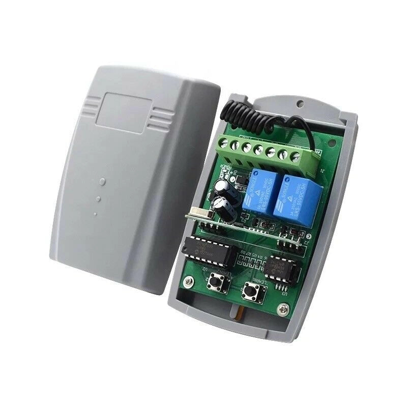 CIRCUITO RICEVENTE RX2N-BOX 433MHZ 2 CANALI PORTE TAPPARELLE AUTOMATICHE