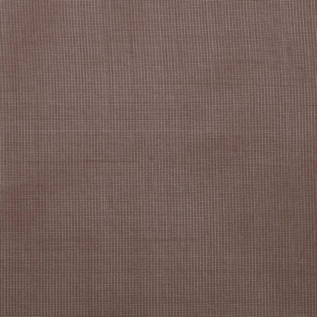 Tende in Voile con Occhielli 2 pz Marrone 140x260 cm