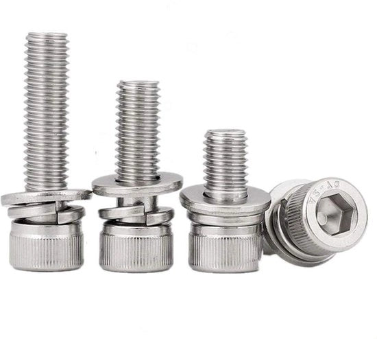 M6*(10-60mm) Cilindro Motore Macchina Viti Metriche con Raccordo a Frizione M6 x 16 mm (20 pezzi)