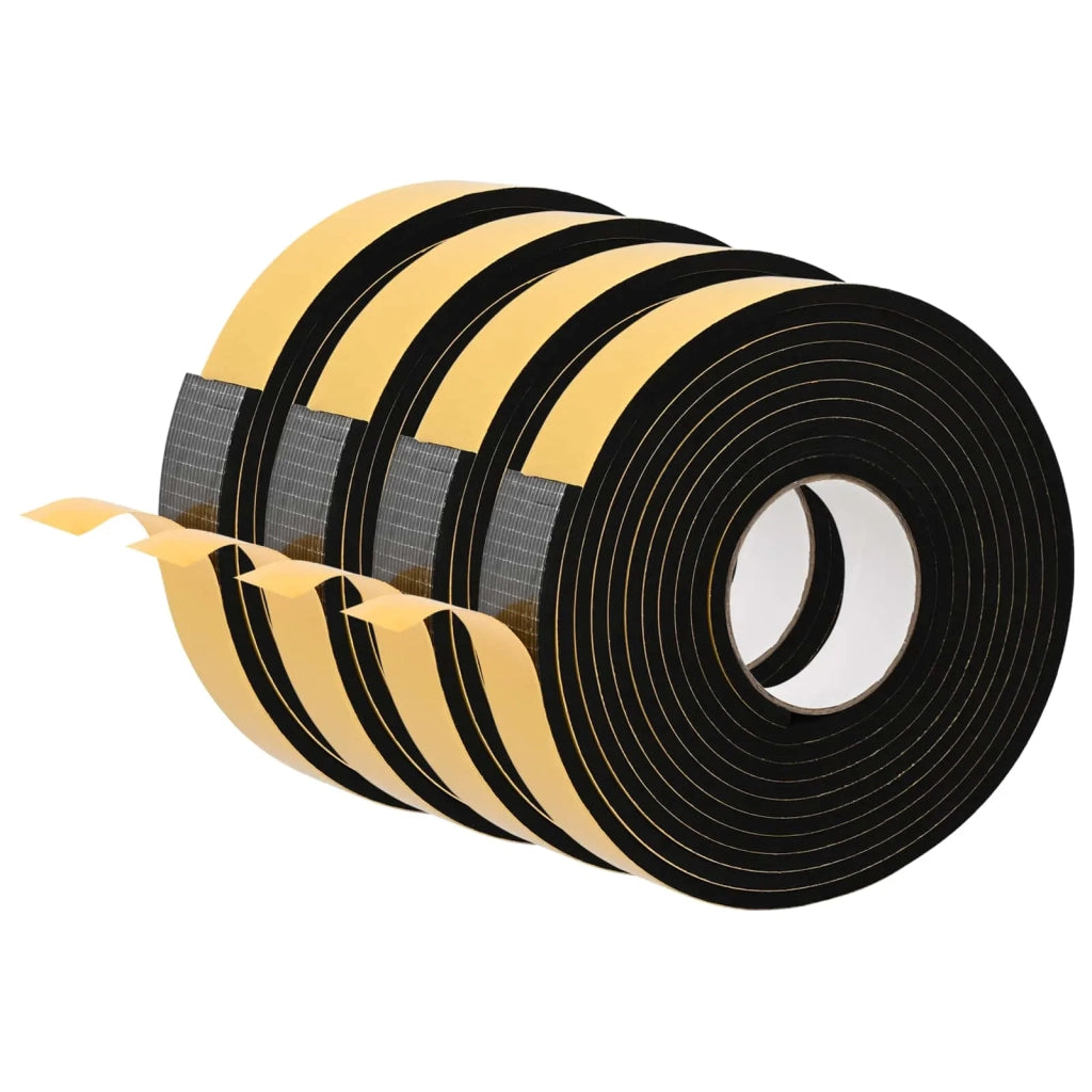Nastro adesivo in schiuma 4 pcs Nero 30mm x 5m Schiuma CR 42024090