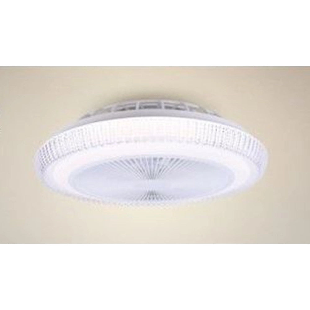 Trade Shop - Plafoniera Soffitto Led Lampadario Con Ventilatore Telecomando Luce 3000-6500k 42279 -