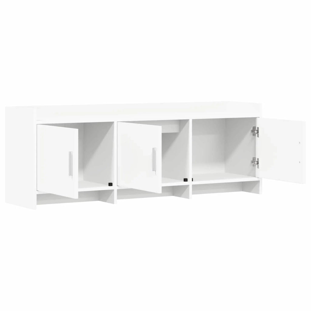 Mobile TV 130 x 33 x 47 cm Bianco Legno ingegnerizzato 8011195