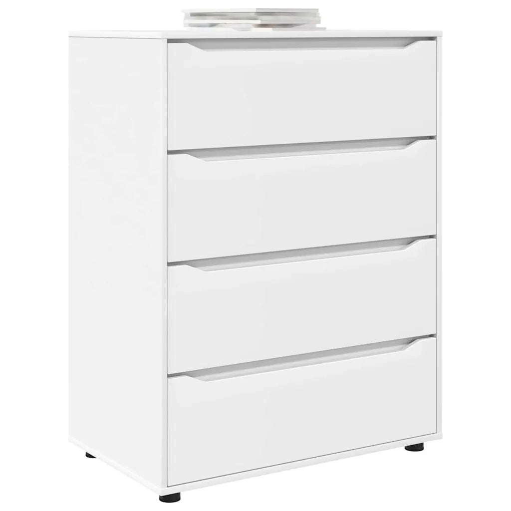 Armadi di Stoccaggio 2 pcs Bianco 80 x 48 x 105 cm