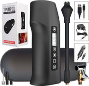 Compressore di Aria - "Compressore Ultimo Modello: Versatile, Rapido e Pratico. Per Gomme, Tende aeree, Kites, Wing Foils e altro. Pompone Elettrico a Batteria con Funzione di Ricarica Portatile