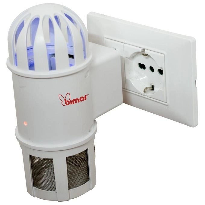 Bimar Z7 Zanzariera Aspirante Uccidi Insetti LED UV-A 1,3 W uso interno colore Bianco
