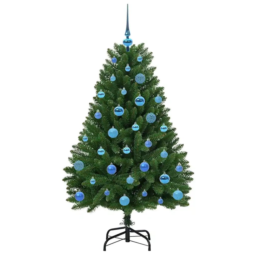 Albero di Natale artificiale Verde 150 cm PVC e Metallo 3395683