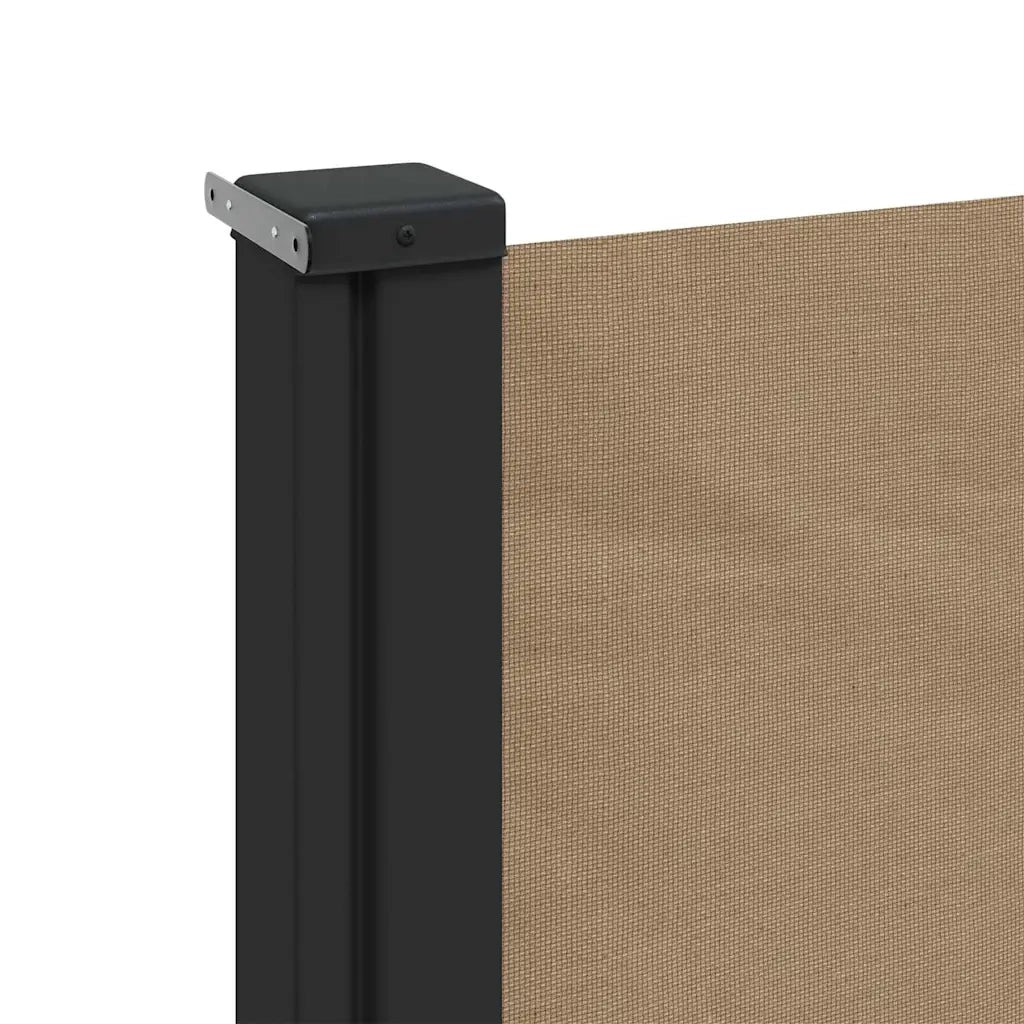 Tenda da Sole | Tenda parasole Laterale Retrattile Tortora 140x600 cm