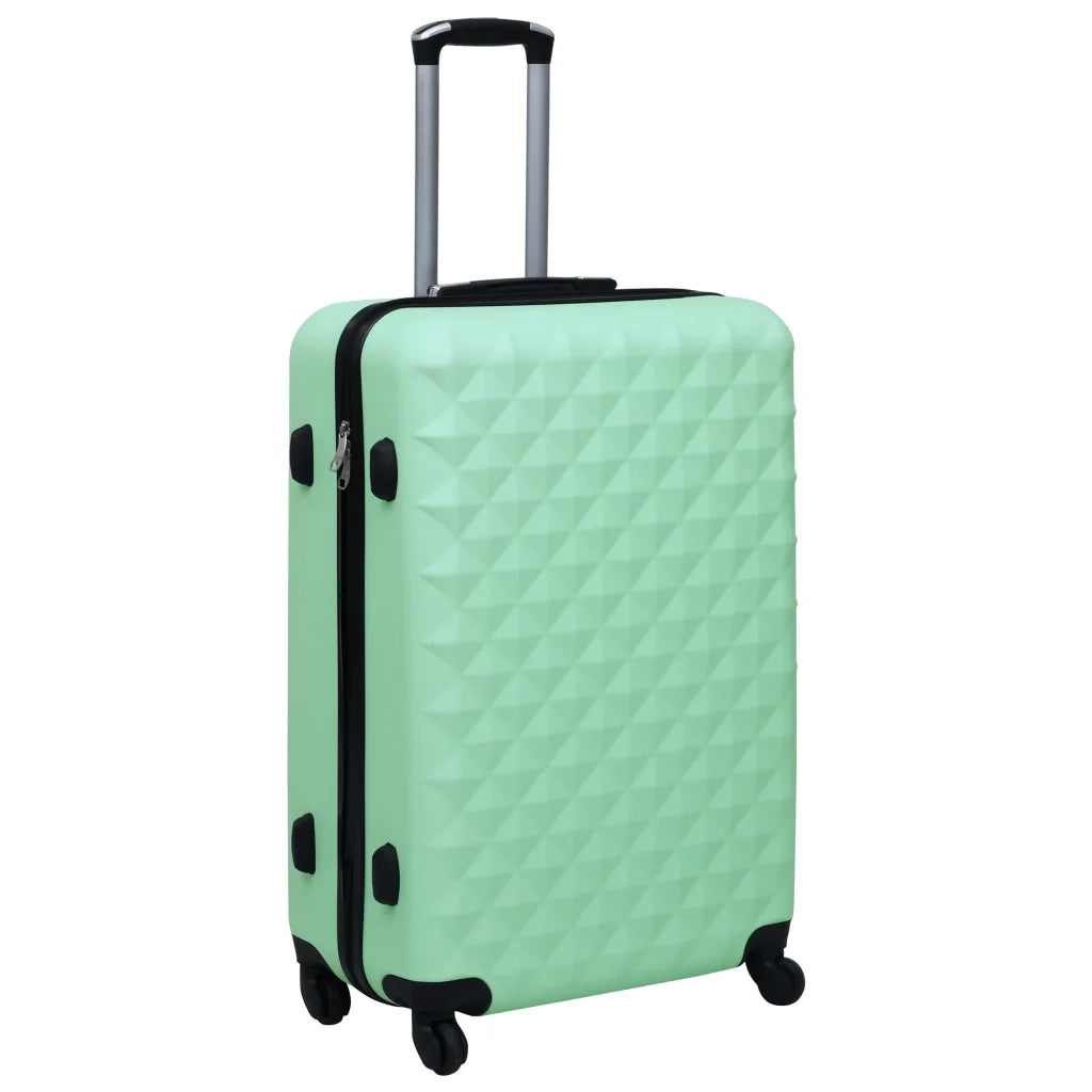 Set Valigie Trolley a Custodia Rigida 3 pz Menta in ABS 92415