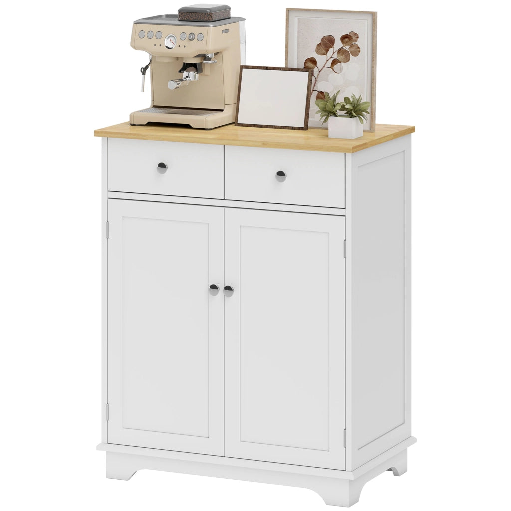Credenza Bassa ¨C zephmum ¨C Bianco e Legno