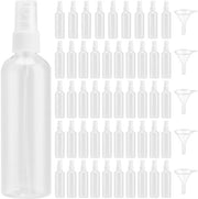 Set di flaconi spray 100 ml in plastica trasparente, riutilizzabili, con 50 pezzi