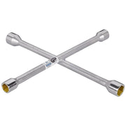 Trade Shop - Chiave A Croce In Acciaio Per Sostituzione Ruote Auto Macchina 17 19 21 23 Mm -
