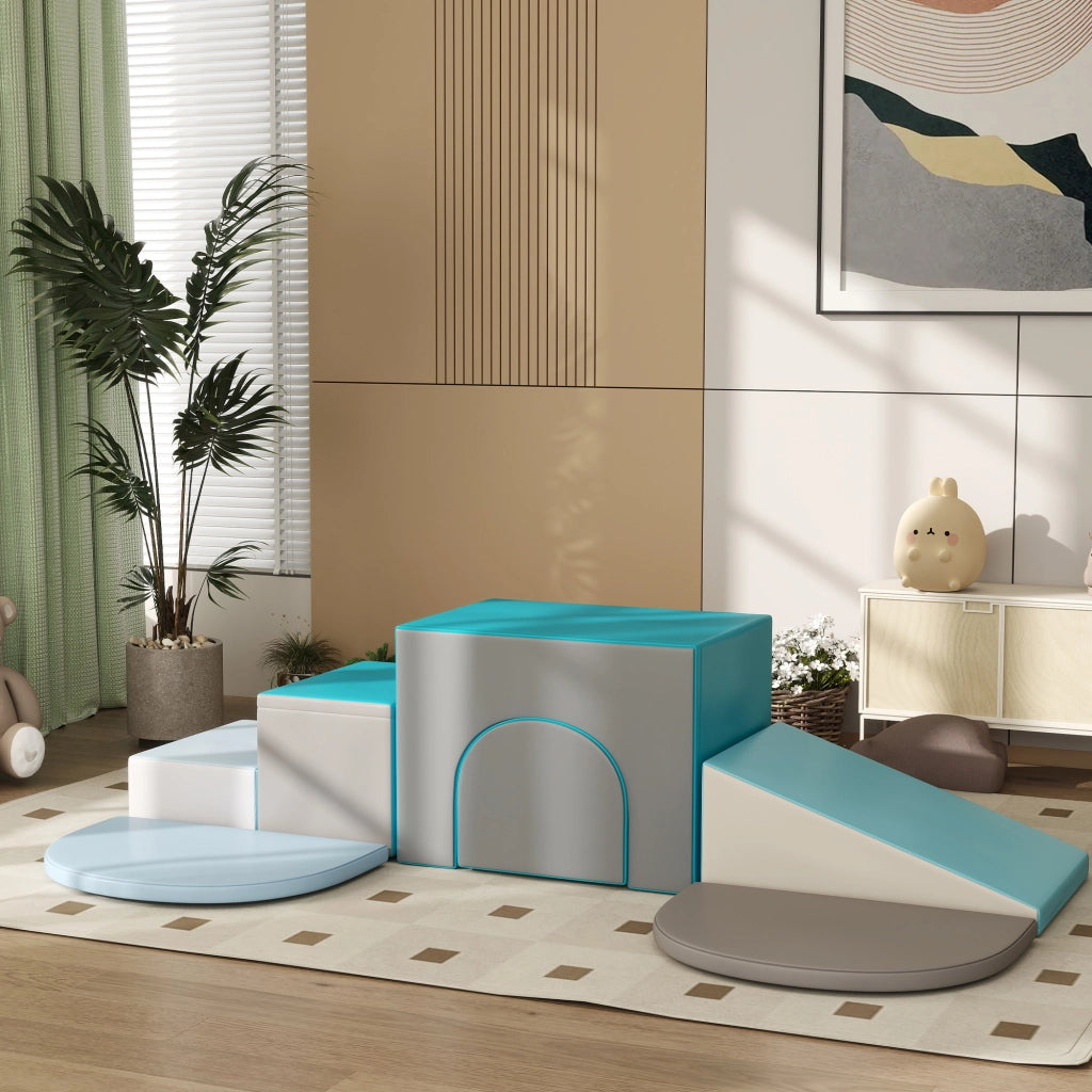 Set Parco Giochi in Schiuma per Bambini ¨C zephmum ¨C Multicolore 7 Pezzi