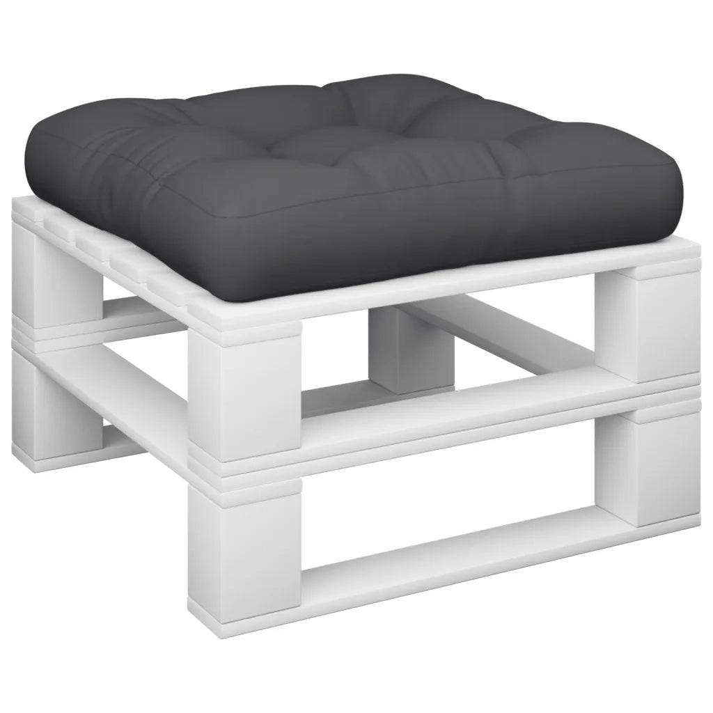 Cuscino per Pallet Nero 60x61,5x10 cm in Tessuto 360885