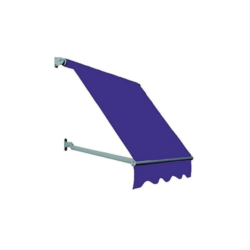 Tenda da Sole a Caduta Forzata Tempotest Parà, Bracci Sporgenza 80 cm, Largh. 3 Metri, Col. Nero 24 - Ideale per Finestre e Vetrine