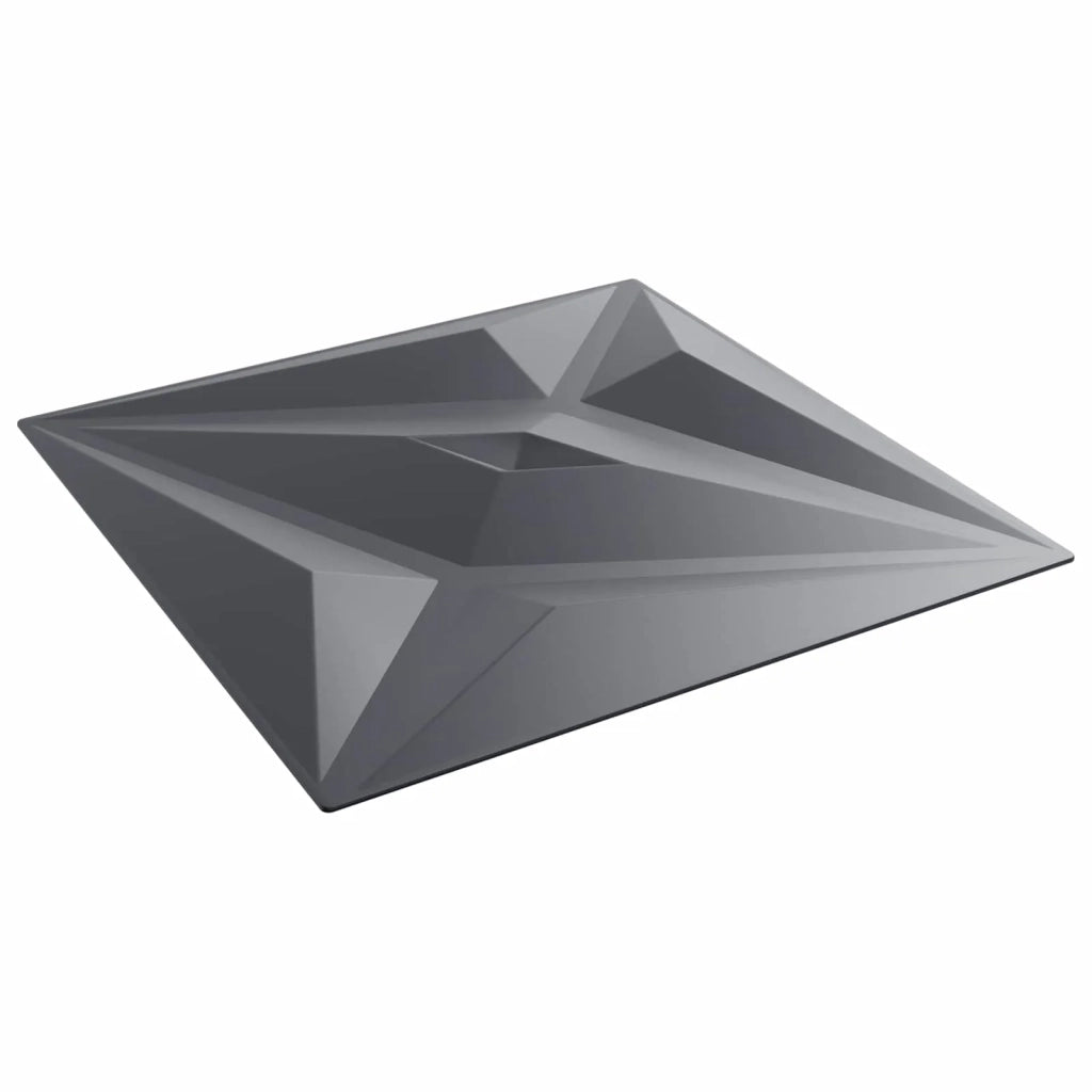 Pannelli da parete 48 pz Grigio Stella 50 x 50 cm Schiuma XPS CFW4993997