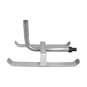 VALLA Supporto Irrigatori 1'' M Slitta Struttura Acciaio Zincato Attacco Filettato Portagomma Nylon