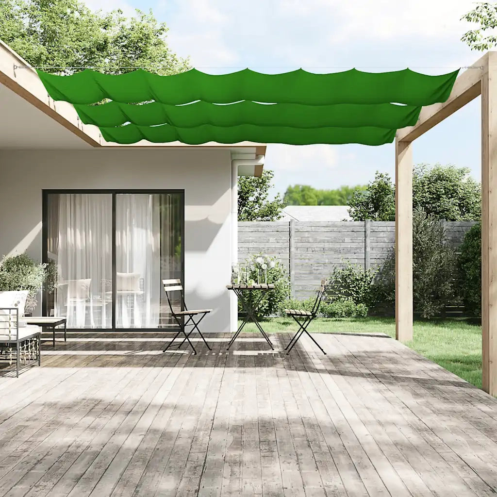 Paravento Verticale Verde Chiaro 60x600 cm in Tessuto Oxford 148300