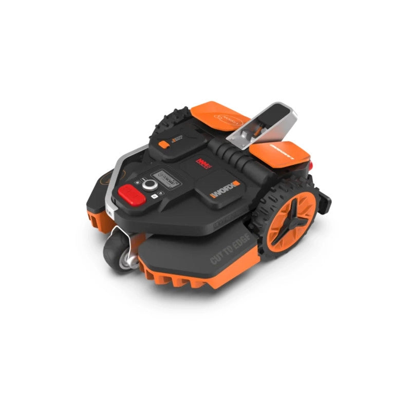 Robot rasaerba automatico WR206E Landroid Vision con videocamera AI per giardini fino a 600 m² - Worx