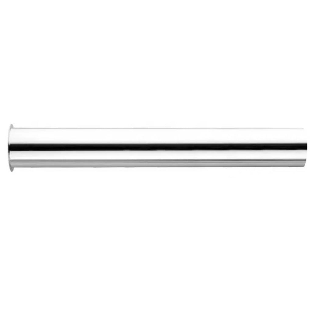 CANOTTO DIRITTO CON CARTELLA PER SIFONE IN OTTONE CROMATO ø32x250   F.LLI FIORE Srl