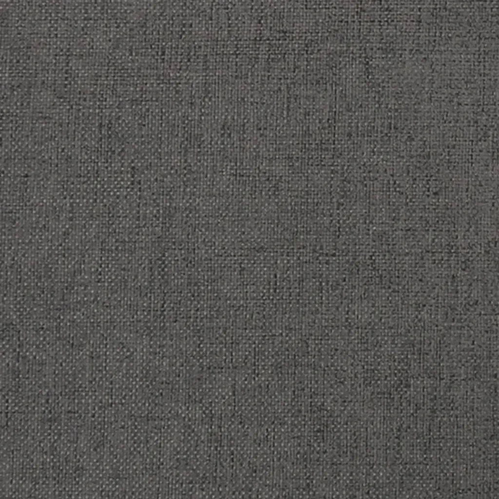 Sgabello Grigio Scuro 45x29,5x35 cm in Tessuto e Similpelle 341480