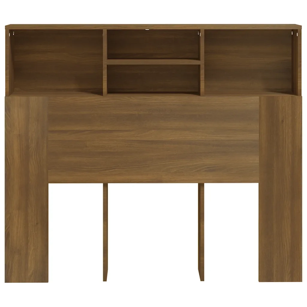 Testiera | Testata con Scomparti Rovere Marrone 120x19x103,5 cm