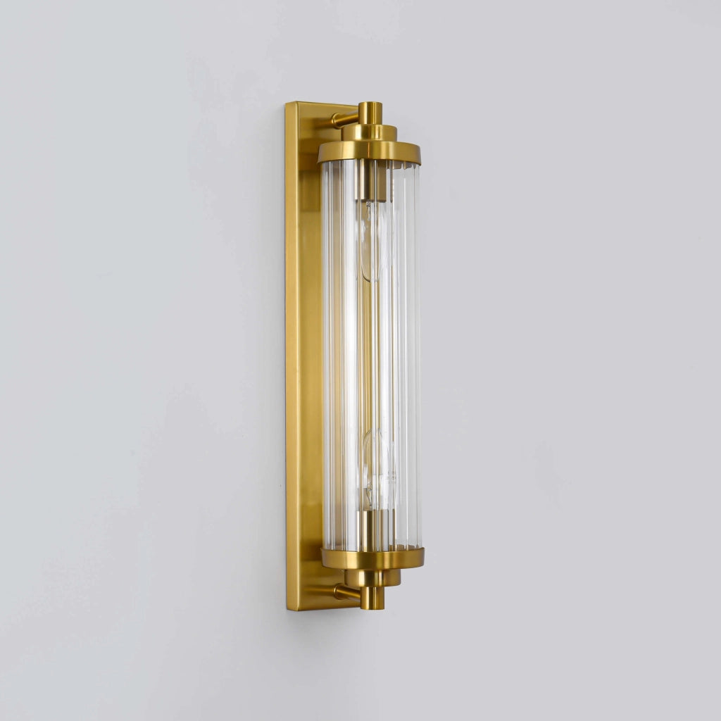 Applique Lorenzo oro 2xE14 vetro metallo Light Prestige