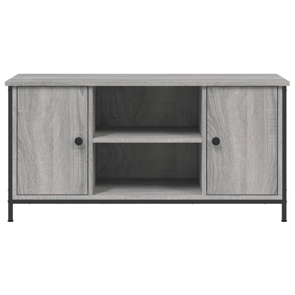 Mobile Porta TV Grigio Sonoma 100x40x50 cm in Legno Multistrato 832766