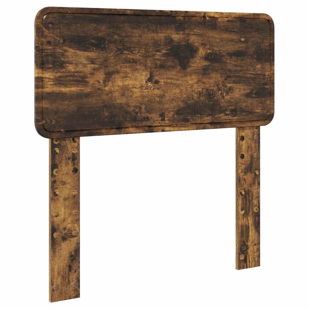Letto singolo | Letto per adulti | Struttura del letto Quercia Affumicata 100 x 200 cm