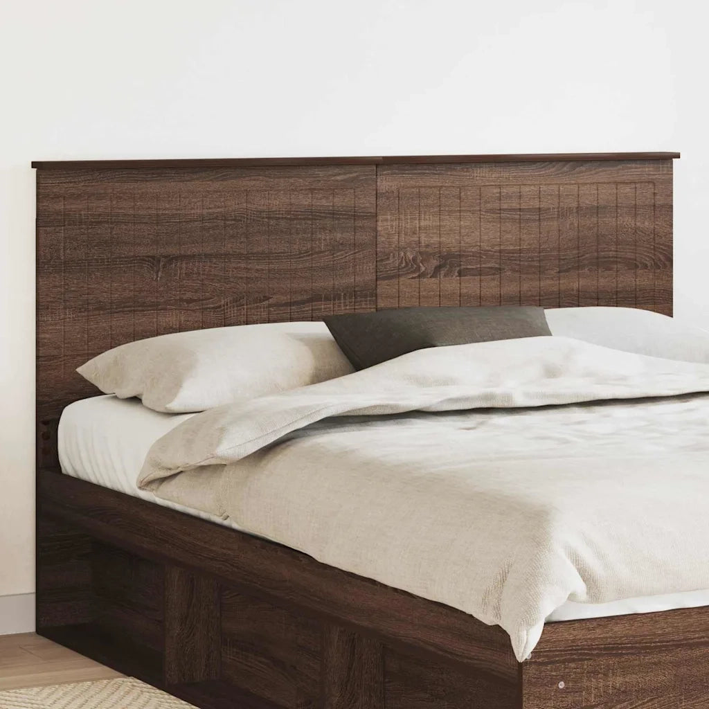 Testiera-Testata-Testiera Decorativa Rovere Marrone 160 cm Legno multistrato 788992