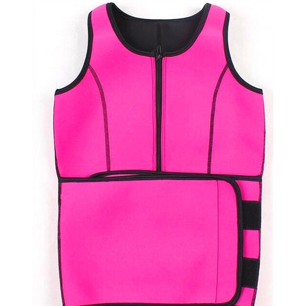 Trade Shop - Canotta Snellente Cami Hot Shapers Fascia Instant Training Maglia Dimagrante -    Xl