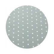 Trade Shop - 6 Copri Sedia Cuscini Tondo Con Fascia Elastico Per Sedie Imbottito Sfoderabile -