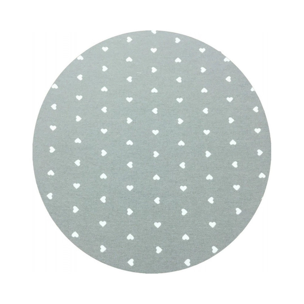 Trade Shop - 6 Copri Sedia Cuscini Tondo Con Fascia Elastico Per Sedie Imbottito Sfoderabile -