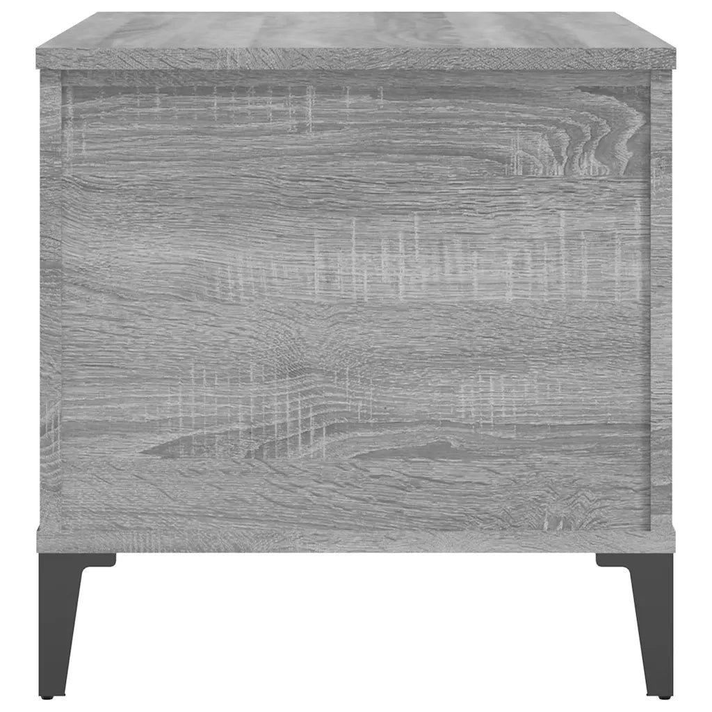 Tavolino Salotto Grigio Sonoma 60x44,5x45 cm Legno Multistrato 819578