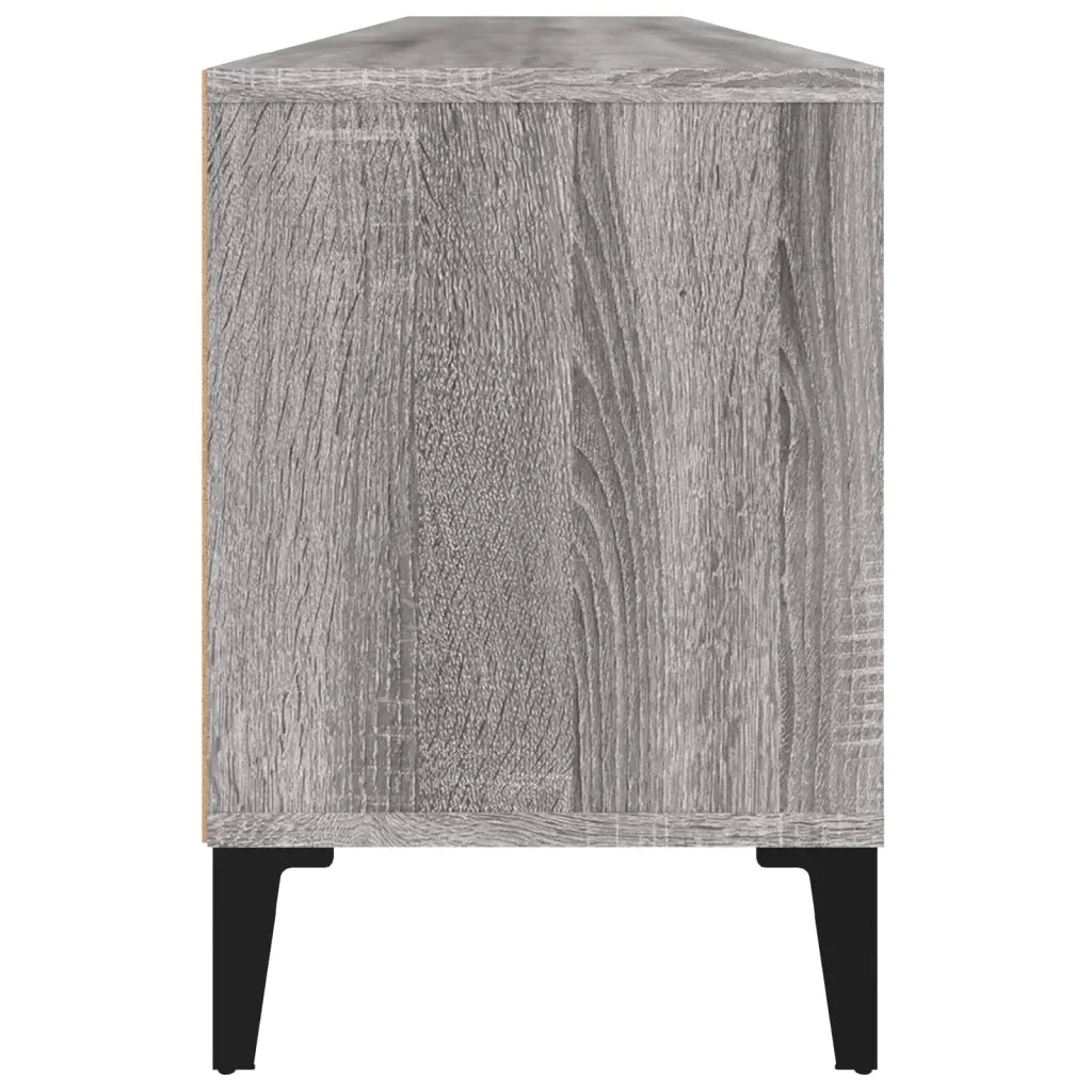 Mobile Porta TV Grigio Sonoma 150x30x44,5 cm Legno Multistrato 831923
