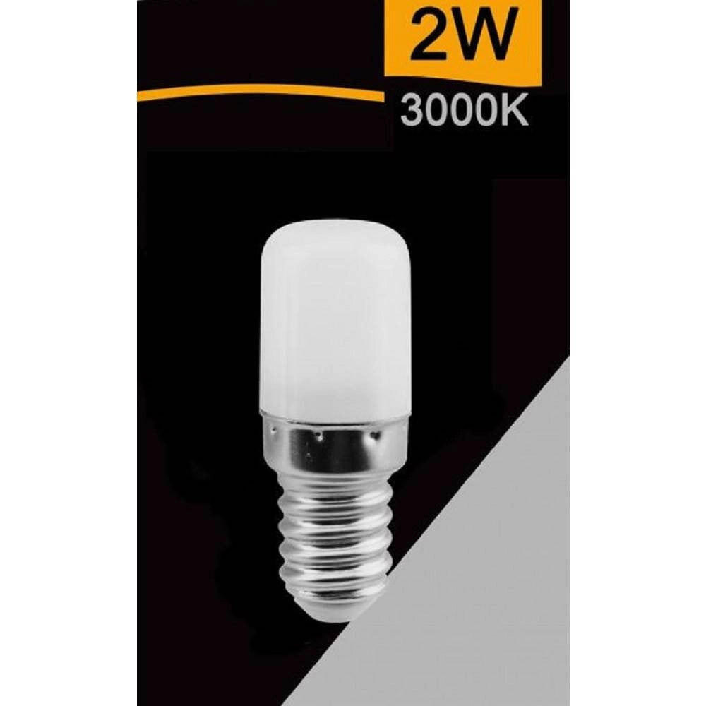 Trade Shop - Lampadina Led E14 2watt Luce 4000k 6500k 3000k Per Frigorifero Sparac-e14-2w-0s2 -