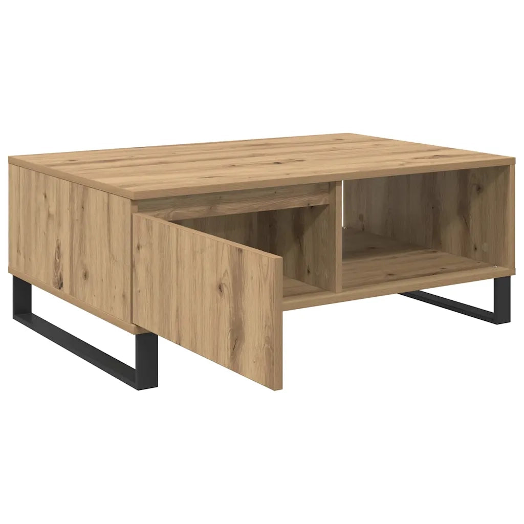 Tavolino da salotto Rovere artigianale 90 x 60 x 35 cm 882590