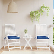 Cuscini per Pallet 2 pz Blu 50x50x7 cm Tessuto Oxford 361537
