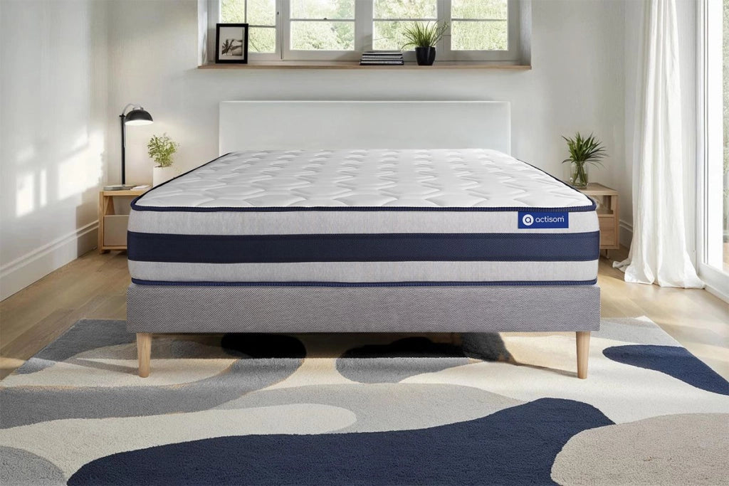 Kit rete e materasso matrimoniale Actimemo ergo 180x190cm - Spessore : 24cm- memory foam - rigido
