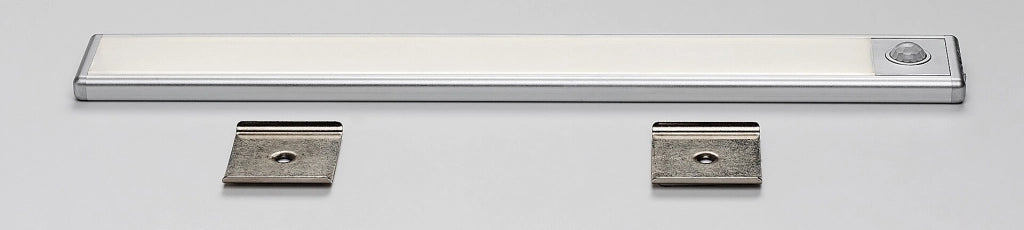 Lampada sottopensile 30cm argento sensore PIR LED 2W Rabalux